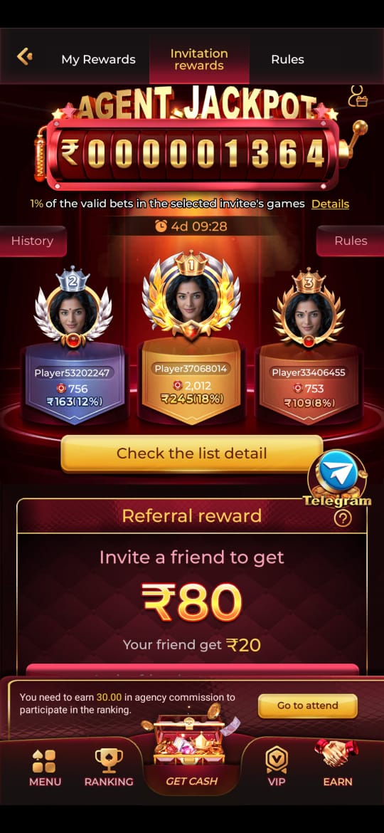 IE777 mobile app home screen showing game lobby and navigation